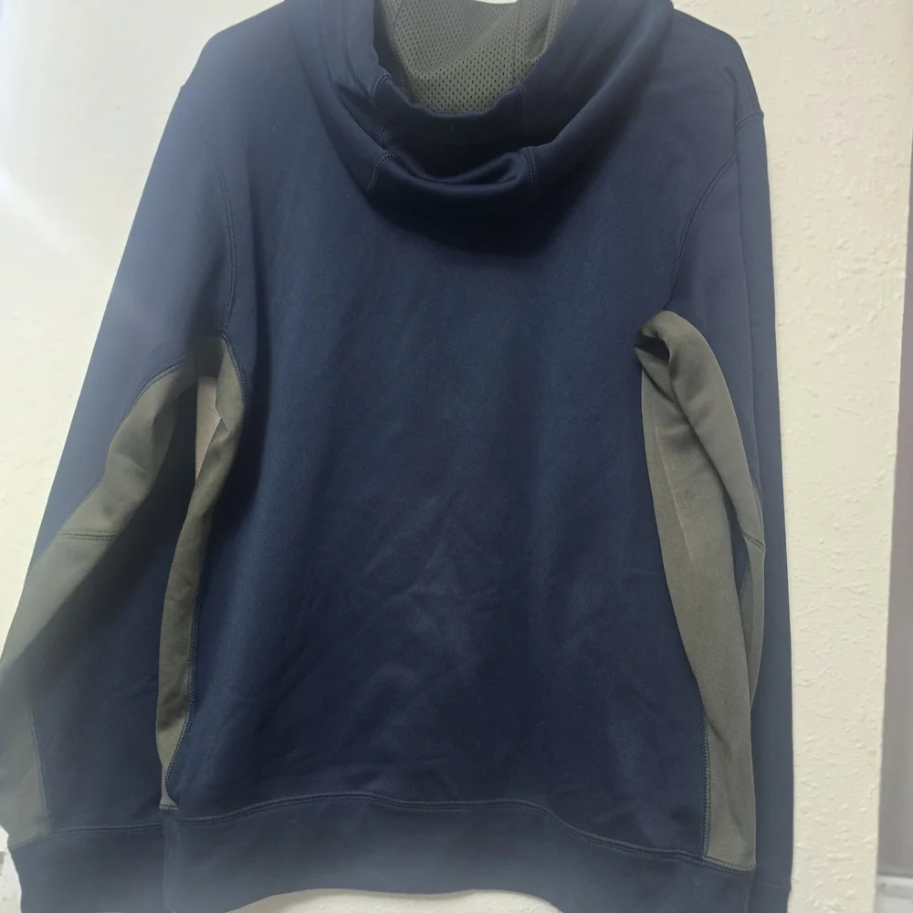 Nike Navy Hoodie with Drawstrings